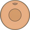 14" Remo Orange Powerstroke 77 Colortone 2 Ply Snare Drum Drumhead, P7-0314-CT-OG