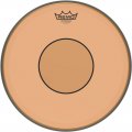 13" Remo Orange Powerstroke 77 Colortone 2 Ply Snare Drum Drumhead, P7-0313-CT-OG