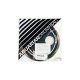 Aquarian 18" Bass Drum Head Prepack In Black, SKI18, RSM18BK, And DKP2