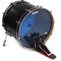 22" Evans Hydraulic Blue Batter Side Bass Drum Drumhead, BD22HB