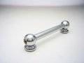2 3/4" Agile Ball Double Ended Snare Drum Tube Lug, Chrome Or Brass
