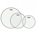 Remo Clear Ambassador 10", 12", and 16" Tom Drumhead Pack