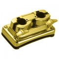 WorldMax Double Tom Mount Bracket - Brass