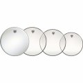 Remo Clear Emperor 10", 12", And 14" Fusion Drumhead Pro Pack Plus 14" Coated Ambassador