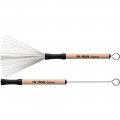 Vic Firth Retractable Legacy Brush With Wood Handles, Pair, LB