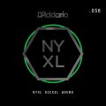 D'Addario NYNW056 NYXL Nickel Wound Electric Guitar Single String, .056