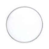 12" Worldmax Single-Flange Brass Hoop, Snare-Side - Chrome