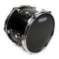 13" Evans Level 360 Resonant Black Tom Drumhead, TT13RBG