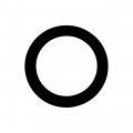 5" Aquarian Porthole Template - Black