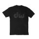 DW Black-on-Black Foil Logo Tee - Extra-Large