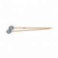 Vic Firth M70 Corpsmaster Medium Marimba Mallets - Grey Cord