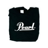 Pearl Basic Logo Black T-Shirt - Large