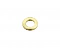 Metal Tension Rod Washer, Brass Plating. Single