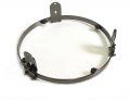 14" 8 Lug Floor Tom Isolation Mount, With Plates For Tom Brackets And Legs, Black Nickel