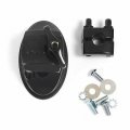 DW Black Chrome Tom Mounting Bracket Or Floor Tom Leg Bracket, DWSMTB12BL