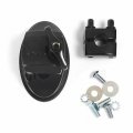 DW Black Chrome Tom Mounting Bracket Or Floor Tom Leg Bracket, DWSMTB12BL, DISCONTINUED, IN STOCK