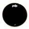 PDP 22" Kick Drum Logo Drumhead - Smooth Black