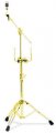 DW 9934GD Heavy Duty Double Tom And Cymbal Stand, 24K Gold Plated, DWCP9934GD