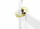 Claw Hook Designed For The H10 No Flange Hoops By dFd, Brass, BC-9BR, DISCONTINUED, IN STOCK
