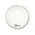 16" Regulator White Single Ply No Port Bass Drumhead By Aquarian