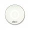 22" Regulator White Single Ply No Port Bass Drumhead By Aquarian