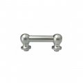 Worldmax 3 1/2" Double-Ended Tube Lug, Solid Brass - Satin Chrome