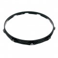 DW 14" 10-Hole Batter Side True Hoop - Black Chrome