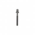 Drum Tension Rod w/Washer, 1 11/16", 42mm, Chrome, Brass, Black Nickel
