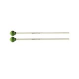 Balter Pro Vibe Medium Hard Birch Vibraphone Mallets - Green Cord