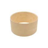 DFD 6.5x13 6-Ply 7.5mm All-Maple Snare Drum Shell With Bearing Edges and Snare Beds - Unfinished