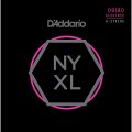 D'Addario NYXL0980 Nickel Wound 8-String Electric Guitar Strings, Super Light, 09-80