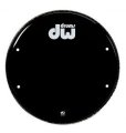 16 Inch DW Gloss Black Bass Drum Head