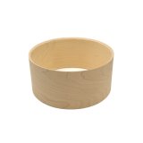 DFD 6x13 6-Ply 7.5mm All-Maple Snare Drum Shell With Bearing Edges and Snare Beds - Unfinished