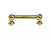 1 9/16" Single Ended Steel Tube Lug, Brass, DISCONTINUED, IN STOCK