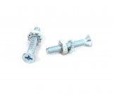 DW Screw, Nut And Washers For The 5000 And 7000 Bass Drum Pedal Base Casting, 2 Pack, DWSP700