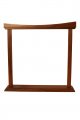 Gong Stand, Sheesham, Curved, 18"