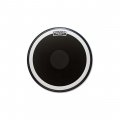 16" Aquarian Super Kick III Coated Single-Ply Bass Drum Head With Power Dot - Black