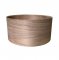 dFd 6.5x14 6 Ply All Walnut Unfinished Snare Shell, With Edges And Snare Beds