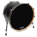 18" Evans Resonant Black Bass Drum Drumhead, BD18RBG