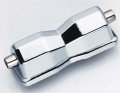 Double Ended Hourglass Snare Drum Lug, Chrome, Brass Or Black, DISCONTINUED, IN STOCK