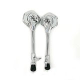 WorldMax 10" to 14" Bass Drum Spurs - Chrome