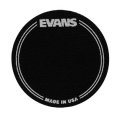 Evans Single Beater EQ Black Nylon Bass Drumhead Impact Patch, 2 Pack, EQPB1