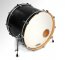 22" Evans EQ3 Side Ported Resonant Bass Drum Drumhead, Coated White