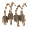 Metal Doumbek Outside Tuning Clamps, 4 Pack