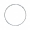 DFD 16" Metal Bass Drum Hoop - Chrome