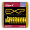 D'Addario EXP13 with NY Steel 80/20 Bronze Acoustic Guitar Strings, Custom Light, 11-52
