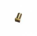 Pearl Replacement Swivel Nut 12-Pack, Gold Plated Brass, DC6FE/12G