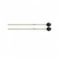 Vic Firth Corpsmaster Multi-Application Vibe Mallets With Weighted Rubber Core, Rattan - Medium Hard