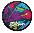 6" Zildjian Graffiti Practice Pad