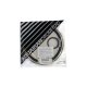 Aquarian 16" Super-Kick II Bass Drum Head Prepack, SKII16, RSM16WH, And DKP2